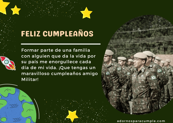 Frases De Cumplea Os Para Militares