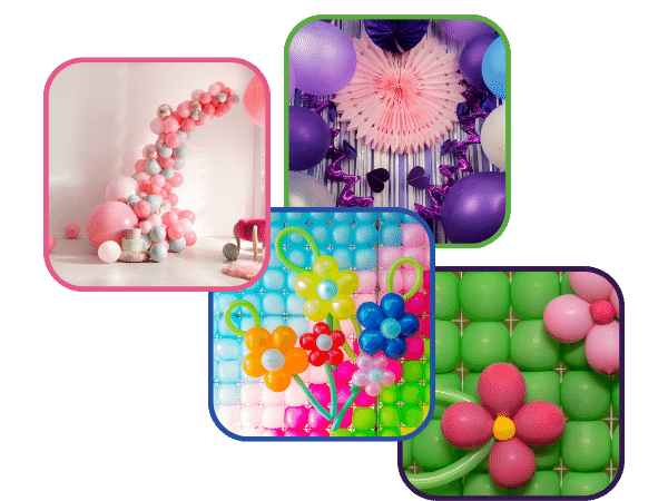 decorarción con globos