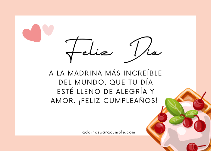 30 Frases De Cumpleaños Para Una Madrina 7610